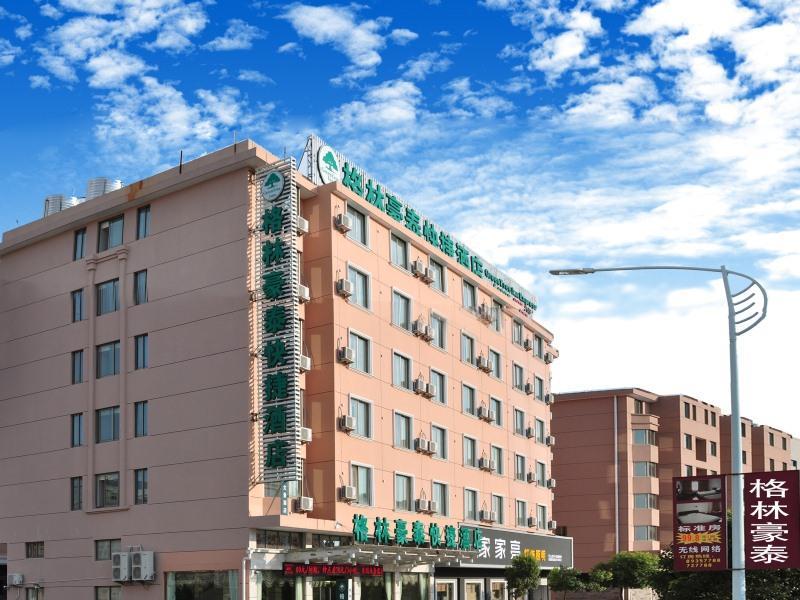 Greentree Inn Zhejiang Taizhou Tiantai Bus Station Express Hotel Eksteriør bilde