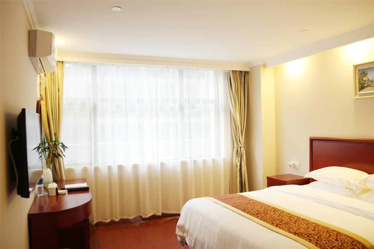 Greentree Inn Zhejiang Taizhou Tiantai Bus Station Express Hotel Eksteriør bilde