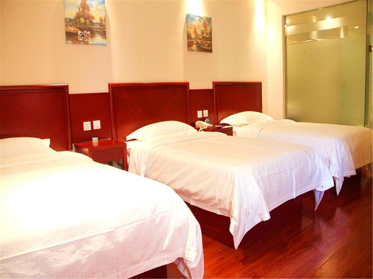 Greentree Inn Zhejiang Taizhou Tiantai Bus Station Express Hotel Eksteriør bilde
