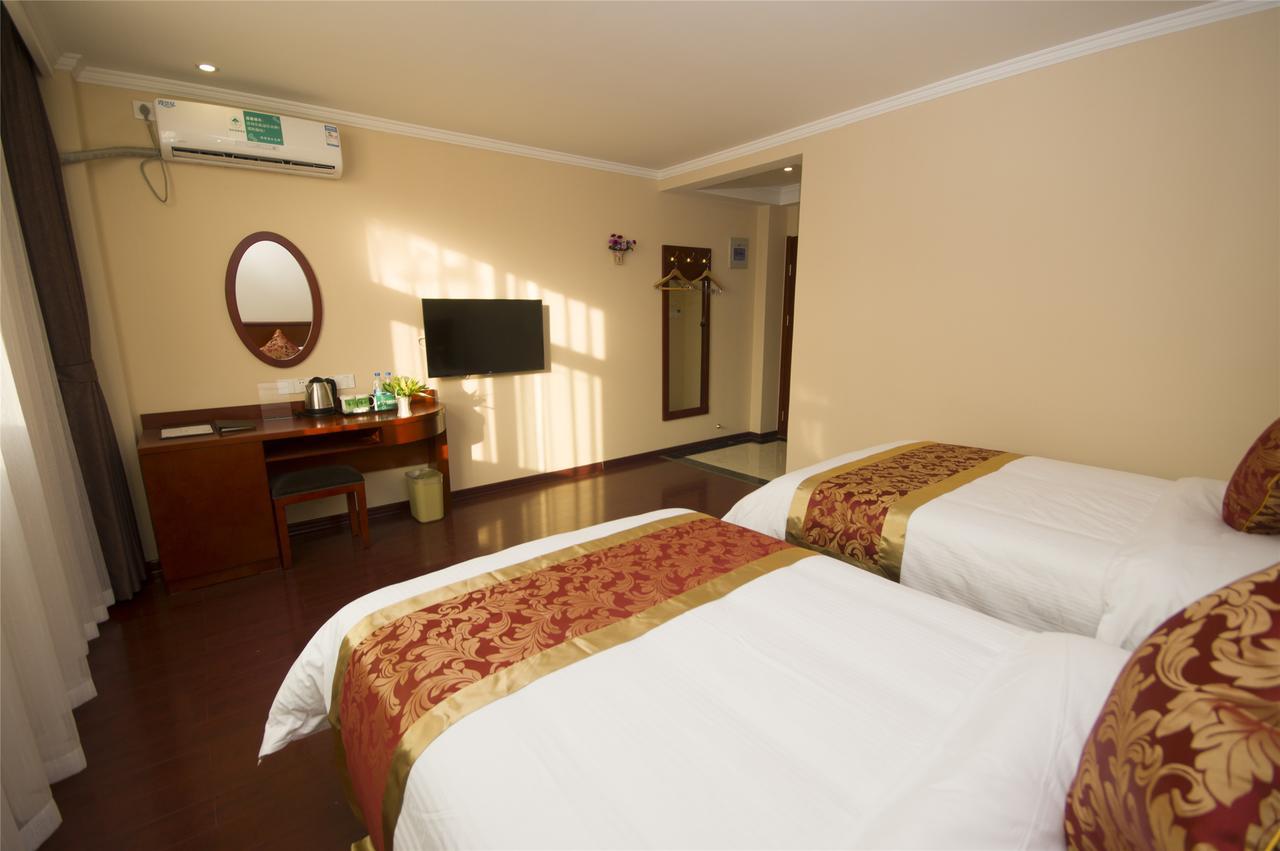 Greentree Inn Zhejiang Taizhou Tiantai Bus Station Express Hotel Eksteriør bilde