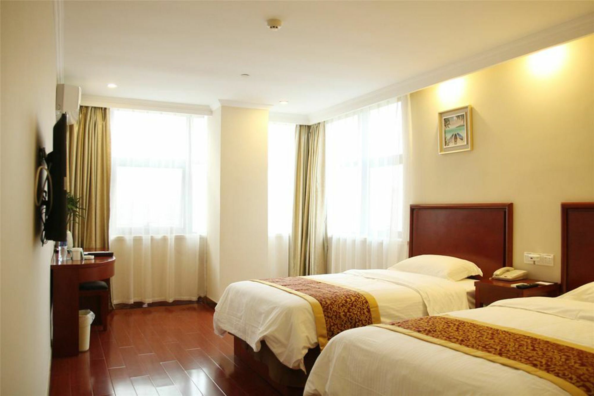 Greentree Inn Zhejiang Taizhou Tiantai Bus Station Express Hotel Eksteriør bilde
